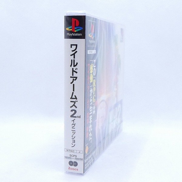 未開封 PS ソフト ワイルドアームズ セカンドイグニッション ソニー プレイステーション PlayStation プレステ 未使用■DZ002s■の画像3