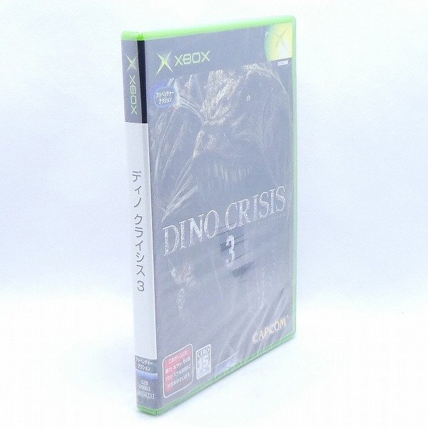 未開封 XBOX ソフト ディノクライシス3 DINO CRISIS マイクロソフト エックスボックス Microsoft ゲーム 未使用■DZ047s■の画像3