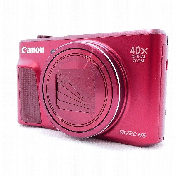 美品 動作品 キヤノン Canon コンパクトデジタルカメラ PowerShot SX720 HS コンデジ 光学40倍ズーム SDカード 充電器付 中古■DZ110s■の画像2