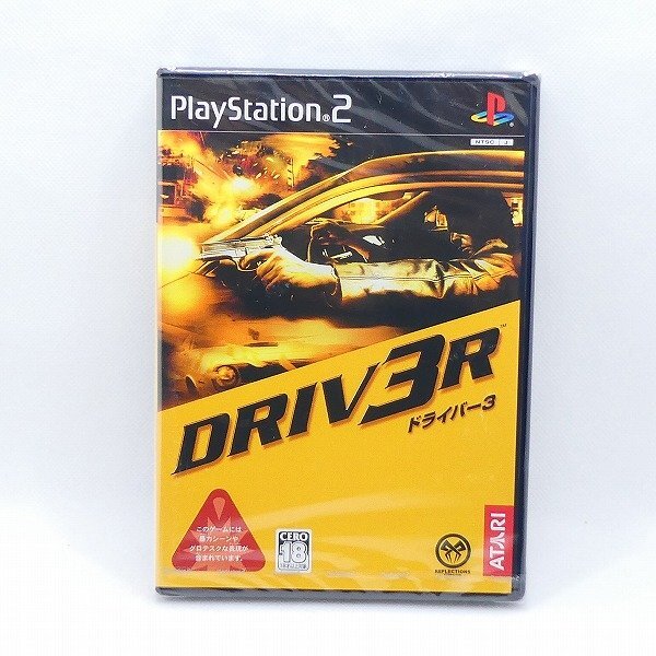 未開封 unopened PS2 ソフト ドライバー 3 DRI3ER アタリ プレイステーション PlayStation プレステ ゲーム 未使用■DZ220s■の画像1