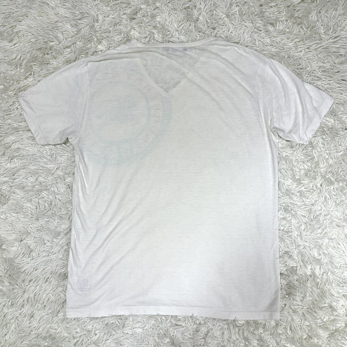 BURBERRY BLACK LABEL バーバリーブラックレーベル Tシャツ 半袖Tシャツ ホワイト ホースロゴ サイズ3の画像2