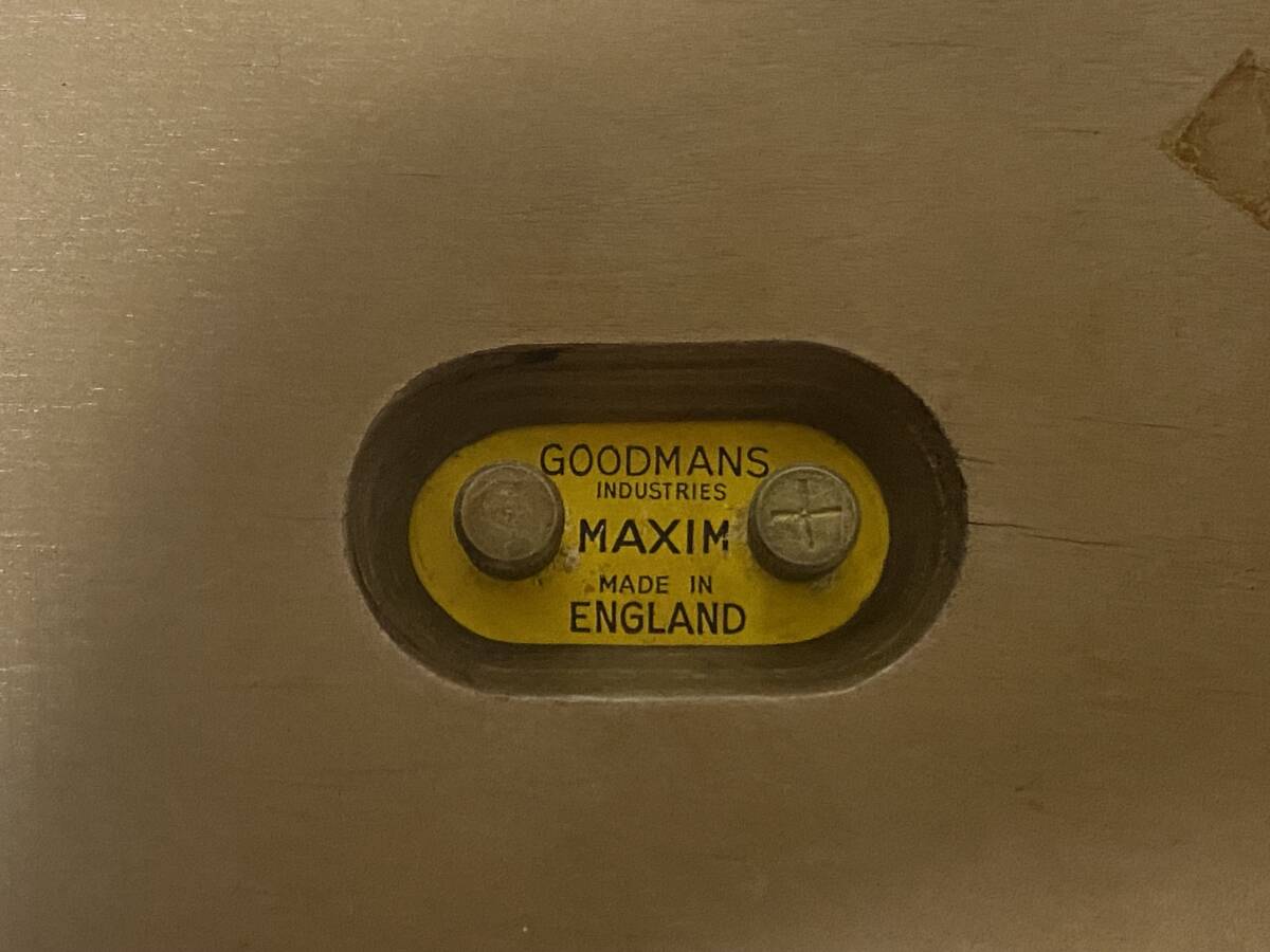 Goodmans Maxim ペアスピーカー England製 グッドマンズ 手渡し希望_画像10