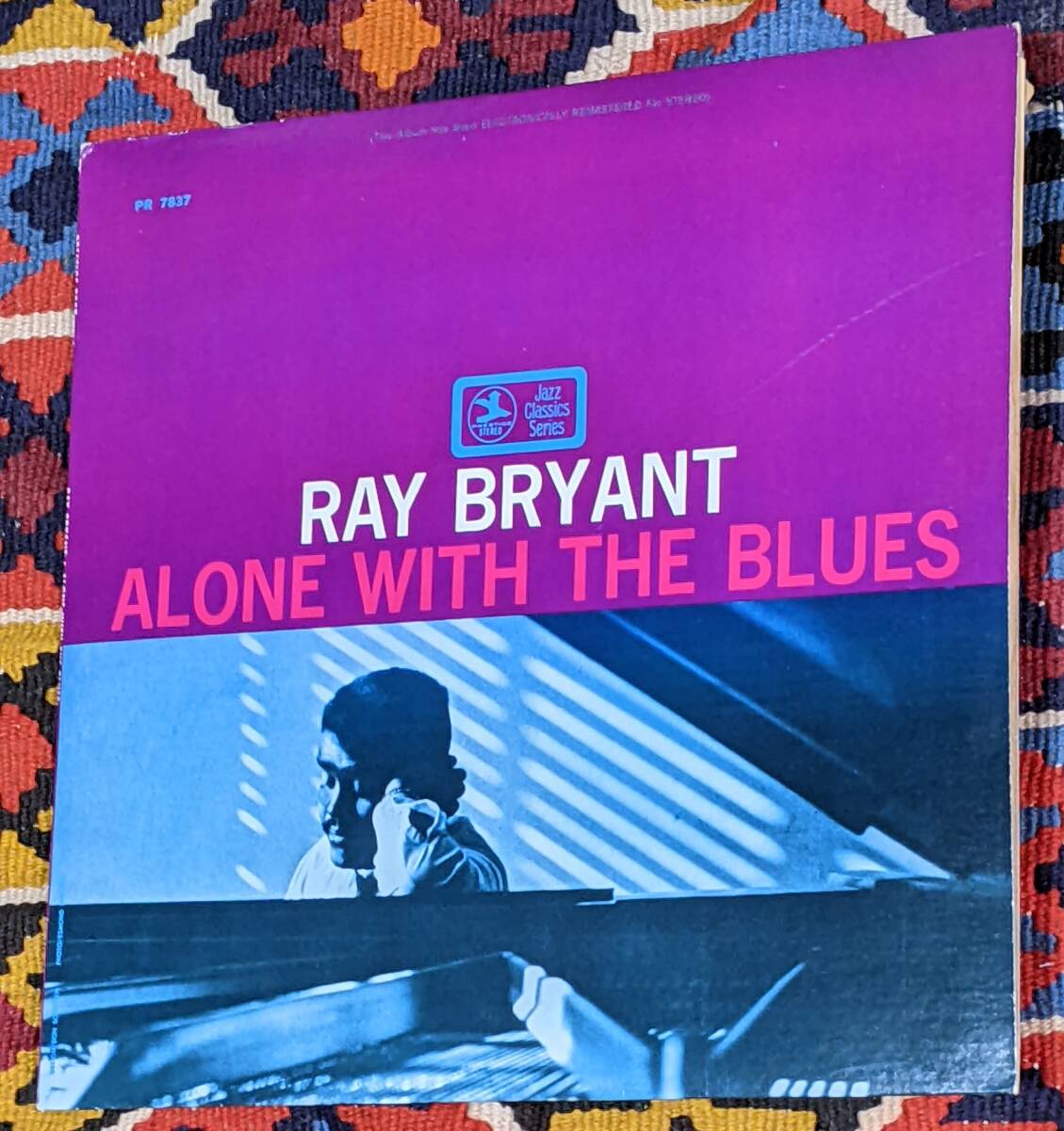 50's レイ・ブライアント Ray Bryant (US盤 LP)/ アローン・ウィズ・ザ・ブルース Alone With The Blues Prestige PRT-7837 1958年の画像2