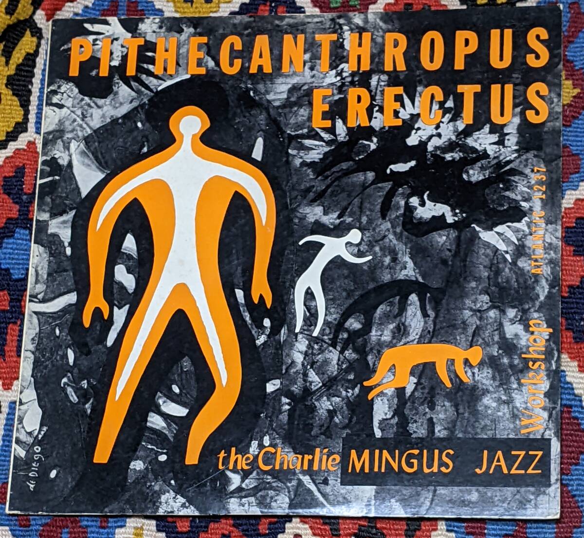 50's チャールズ・ミンガス(b) The Charlie Mingus Jazz Workshop (国内盤 LP)/ 直立猿人  Atlantic P-7508A 1956年録音の画像2
