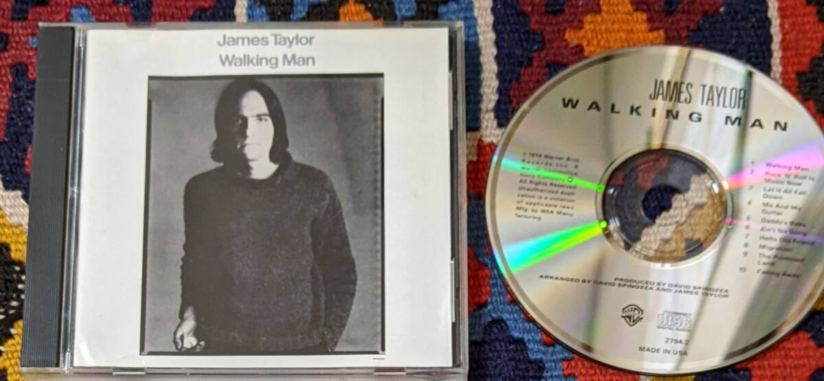  70's SSW ジェイムス・テイラー James Taylor (CD)/ ウォーキング・マン Walking Man Warner Bros. Records 2794-2 1974年の画像1