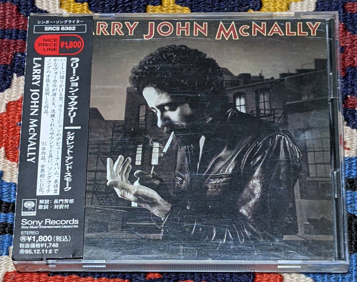 80''s AOR ラリー・ジョン・マクナリー Larry John McNally (CD)/ シガレット・アンド・スモーク Larry John McNally SRCS 6362 1981年の画像1