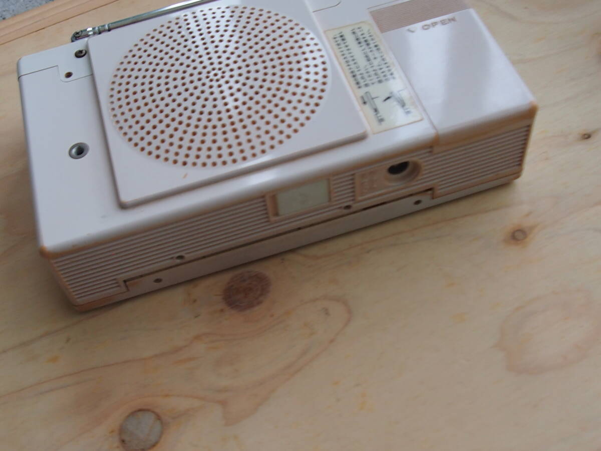 HITACHI 日立 CP-5R FM AM カセットレコーダー ラジカセ PERDISCO パディスコ 昭和レトロ ジャンクの画像8