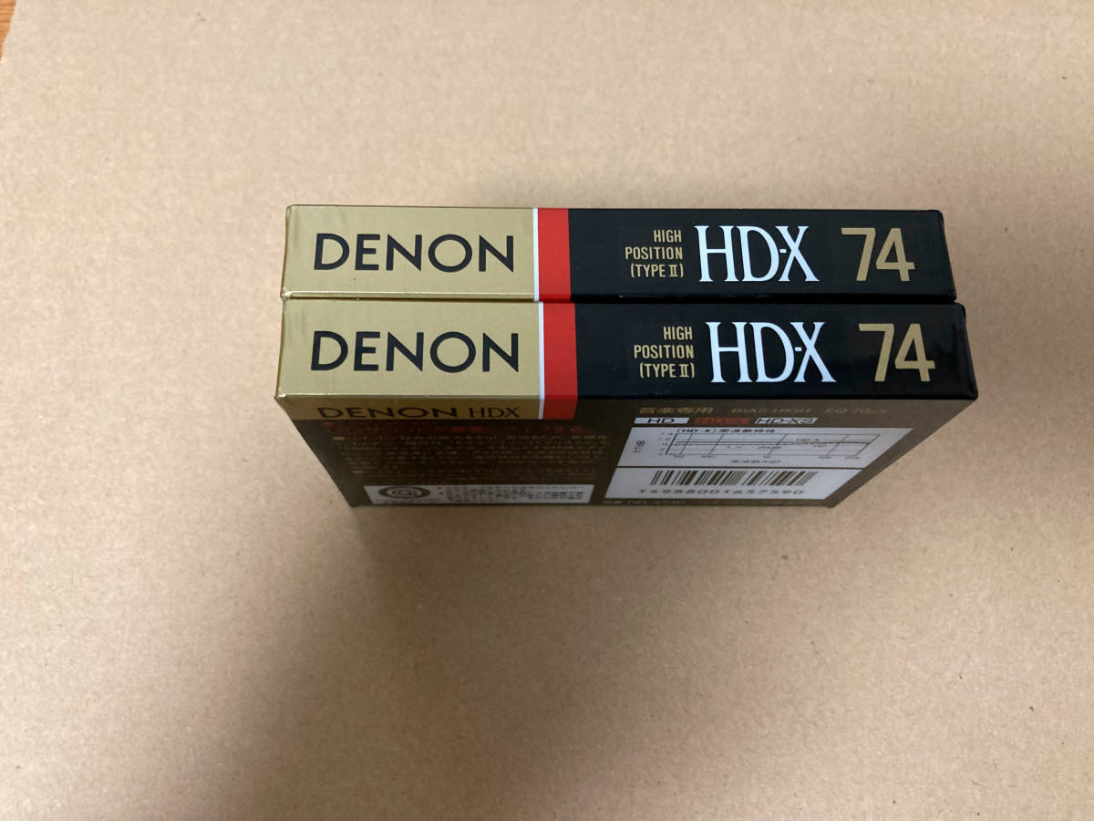 カセットテープ DENON HD-X 1本 00718の画像5