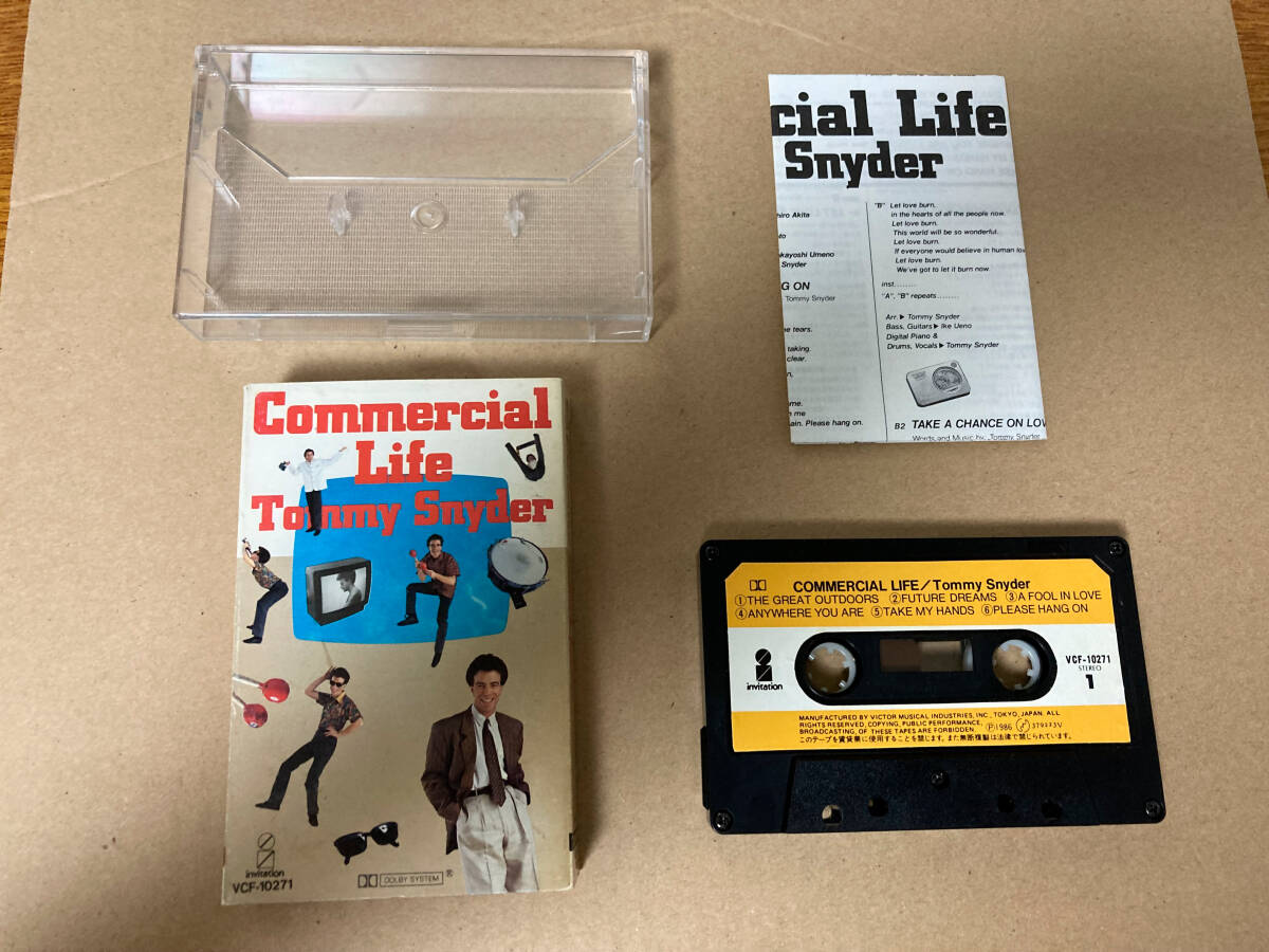 中古 カセットテープ tommy snyder 431+の画像1