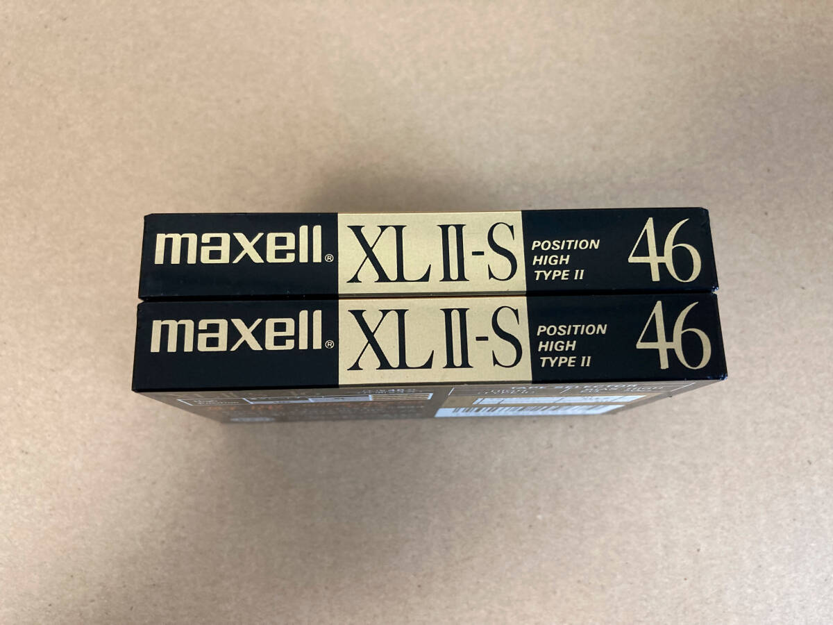 カセットテープ maxell XLⅡ-S 2本の画像3