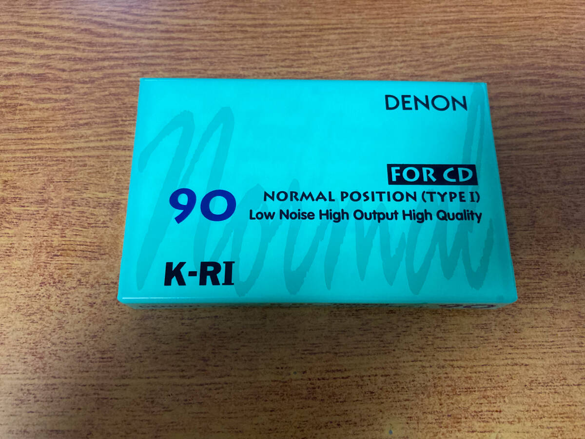在庫2 カセットテープ DENON K-RI 1本 001100_画像1