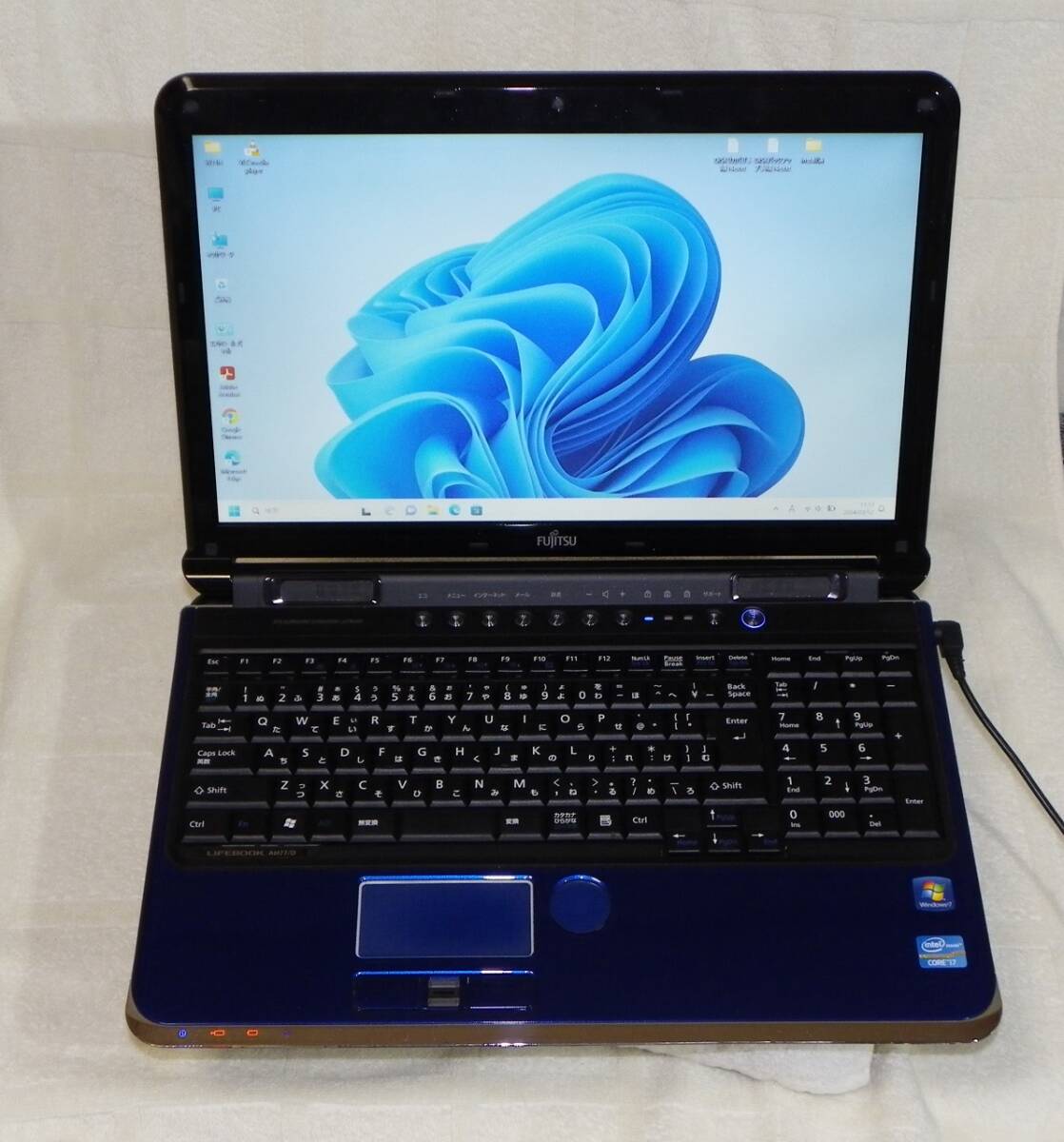 F437 Fujitsu *LIFEBOOK AH77/D i7-2630QM 256GB/SSD 8GB BD Win11 Office* operation goods 