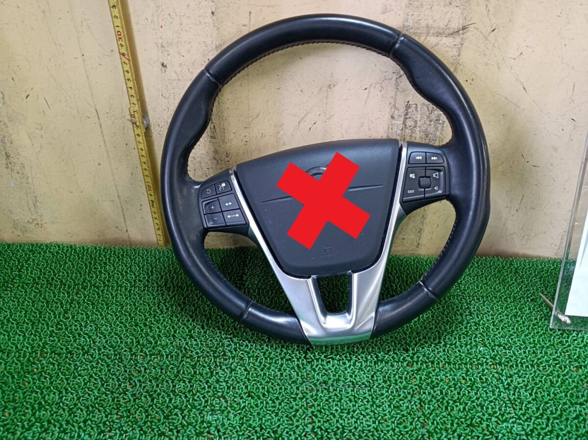  Volvo steering gear steering wheel wheel air bag less V40 DBA-MB4164T MB4164T 2013 #hyj NSP173098