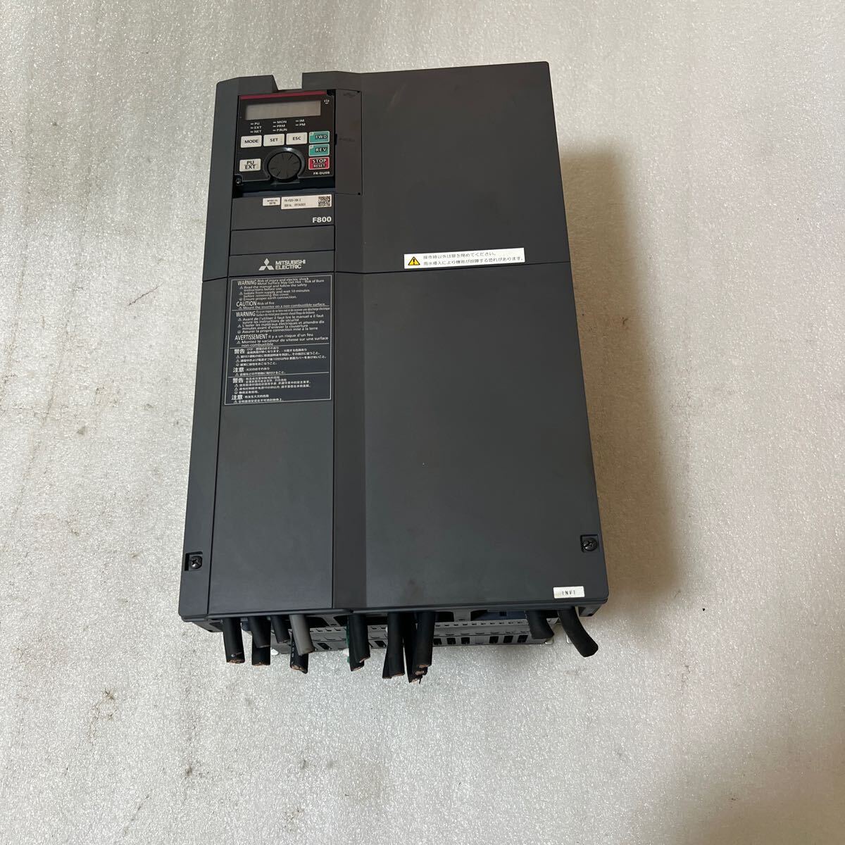 Yahoo!オークション - 三菱電機 インバーター FR-F820-30K-2 Yahoo!オークション - 三菱電機 インバーター FR-F820-30K-2