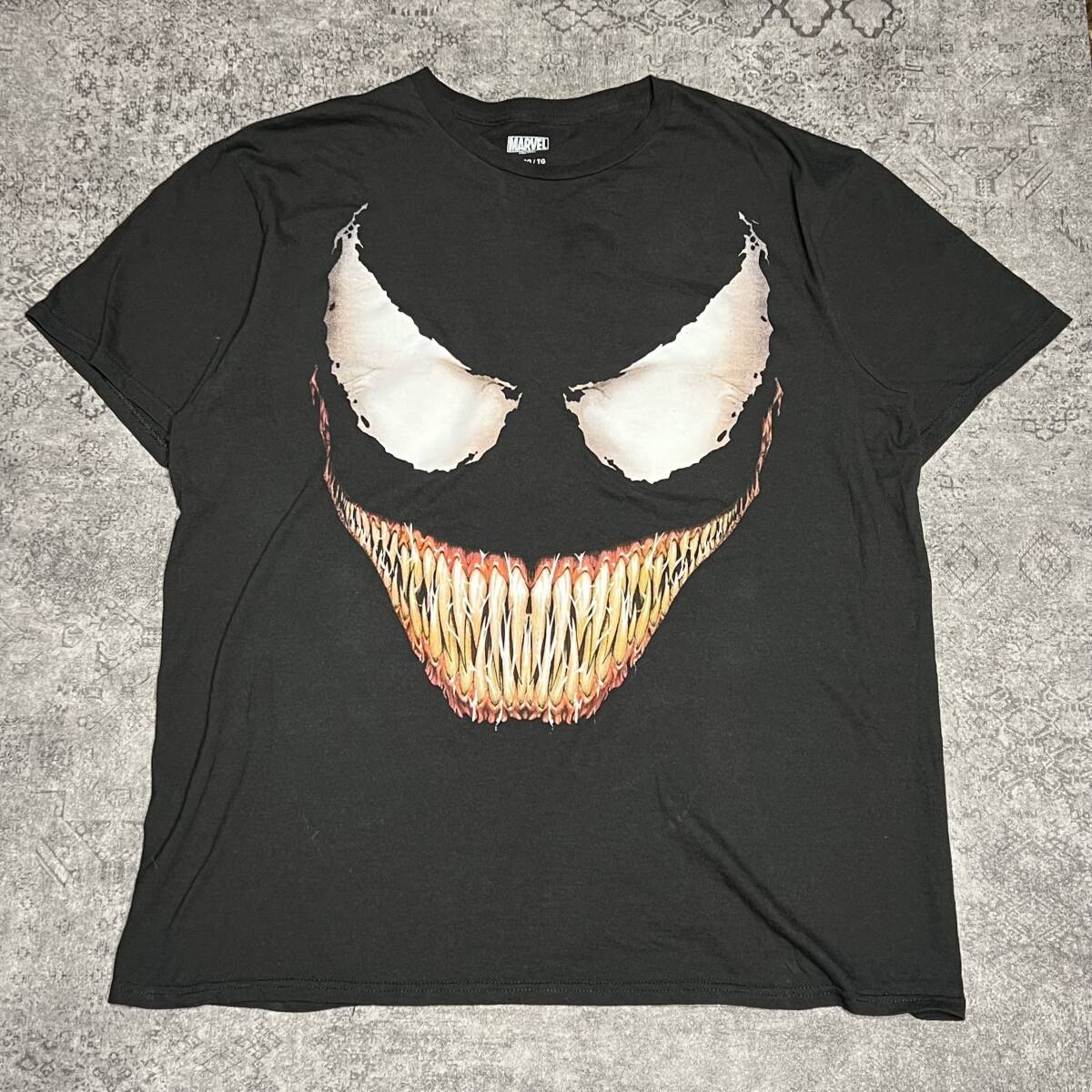 Vintage 00s Marvel Venom T-shirt マーベル ヴェノム Tシャツ Disney ディズニー ブラック 2000年代 ヴィンテージ ビンテージ_画像1