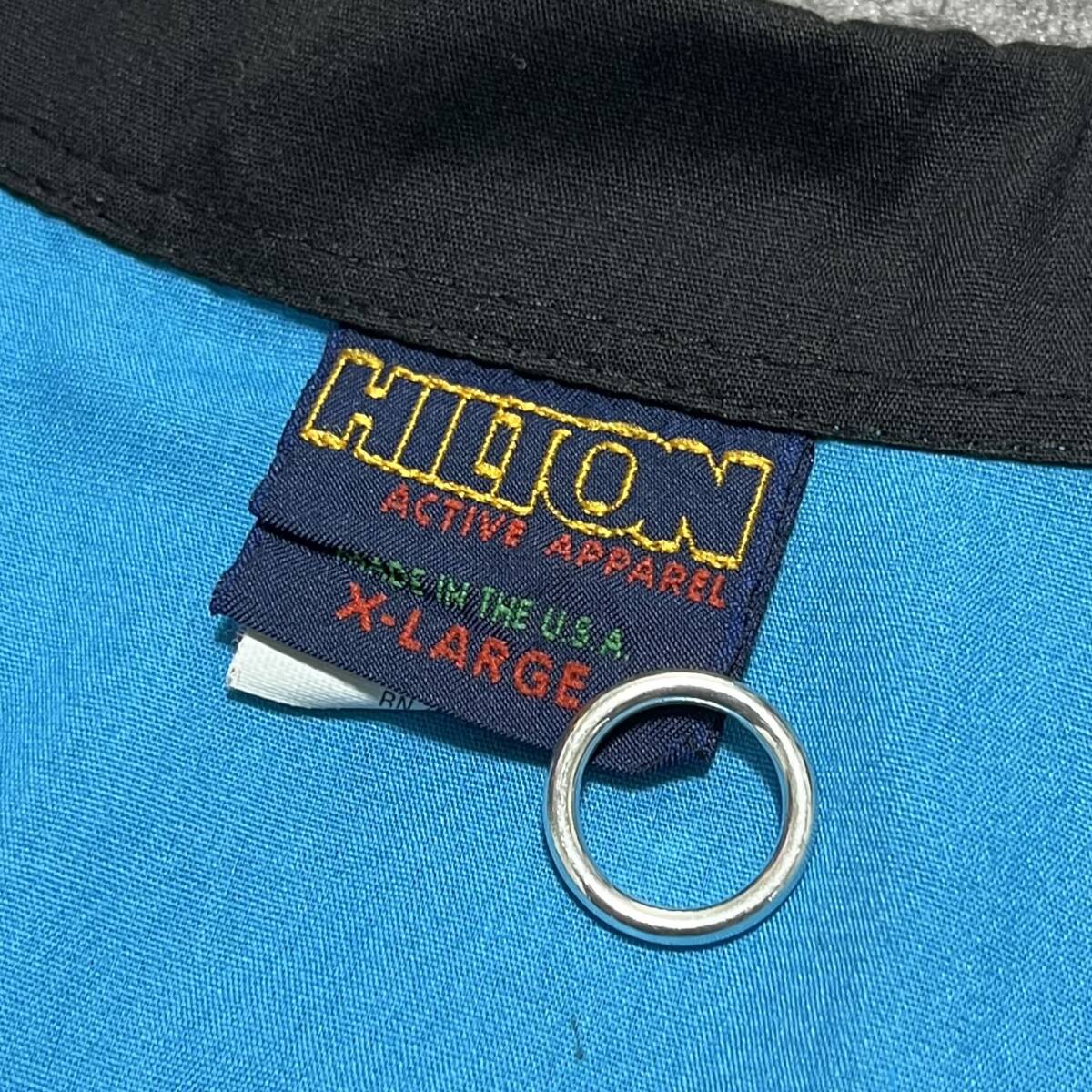 USA製 80s Hilton ヒルトン ボーリングシャツ US ARMY アメリカ 陸軍 刺繍 デルタフォース ブルー 80年代 ヴィンテージ ビンテージ vintage_画像3