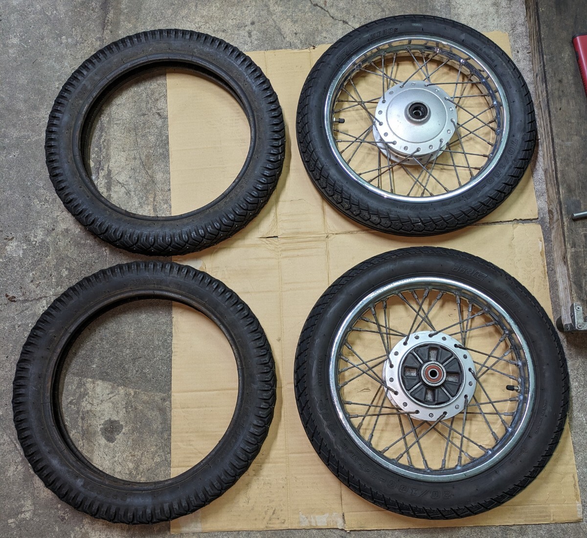 1331 スーパーカブ50 AA04 フロントホイール 17×1.20 ホンダ 1331 スーパーカブ50 AA04 フロントホイール 17×1.20 ホンダ