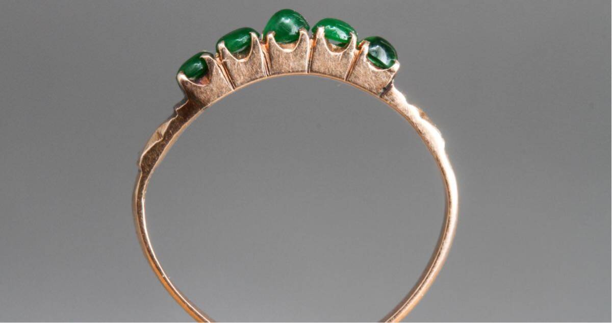 [.]1843 кольцо кольцо K18..18 золотой товар Gold 