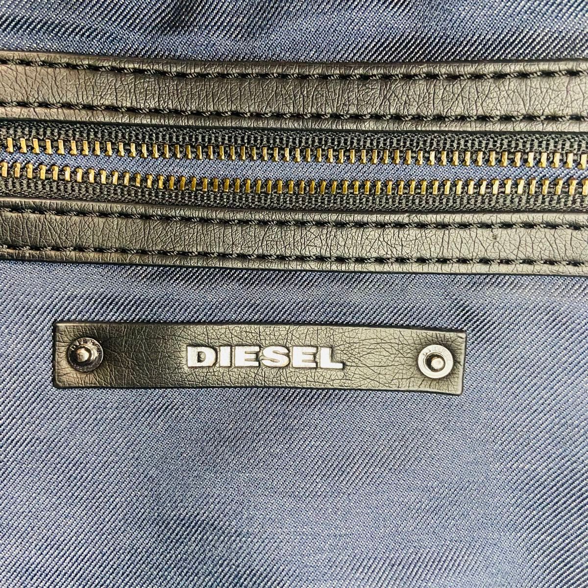 未使用●レア●DIESEL●ディーゼル●ショルダーバッグ●トートバッグ●ブルー●肩がけ●ブラック●デニム●メンズ●レディース●