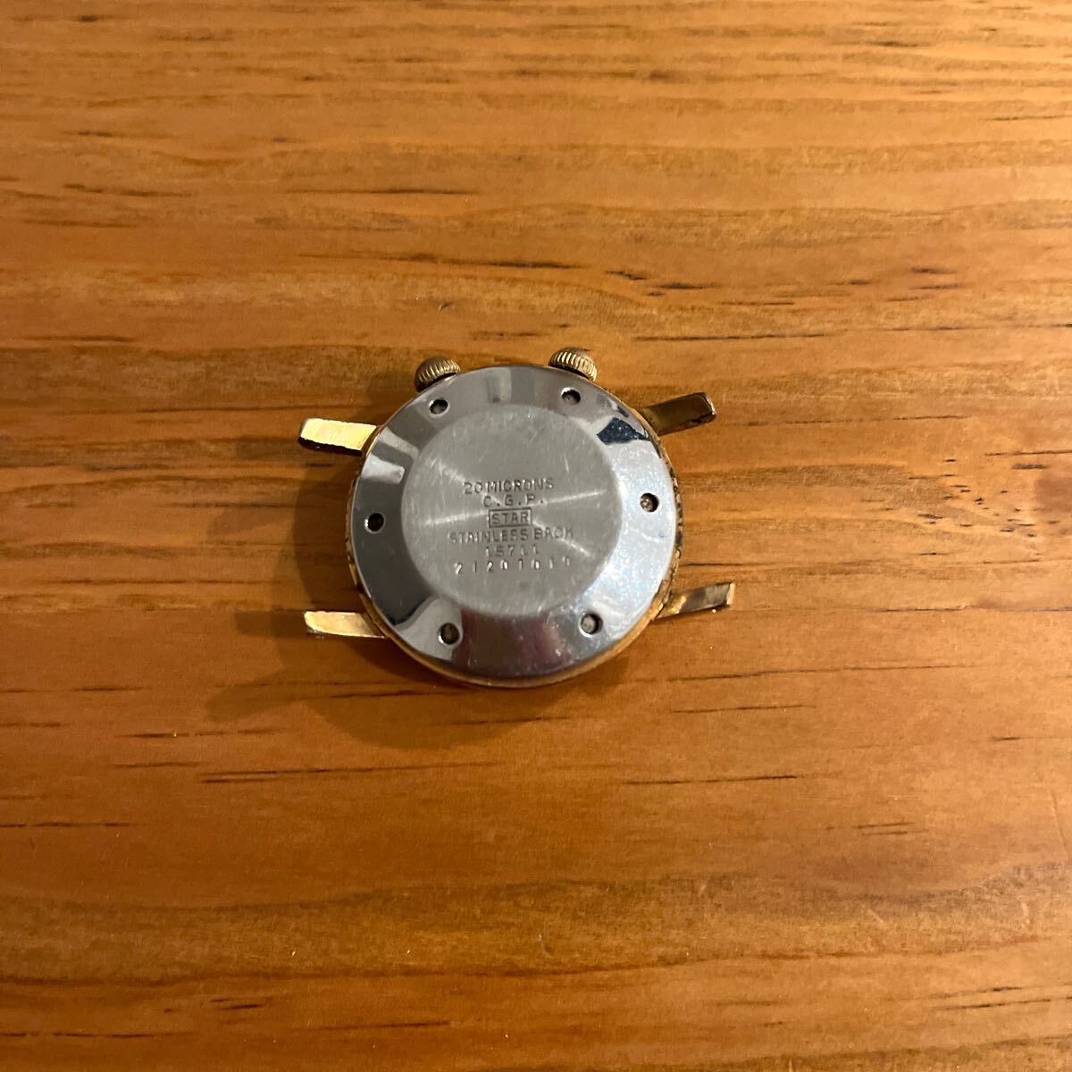 CITIZEN ALARM 腕時計 アンティーク シチズン アラーム 手巻き 不動 ジャンクの画像2