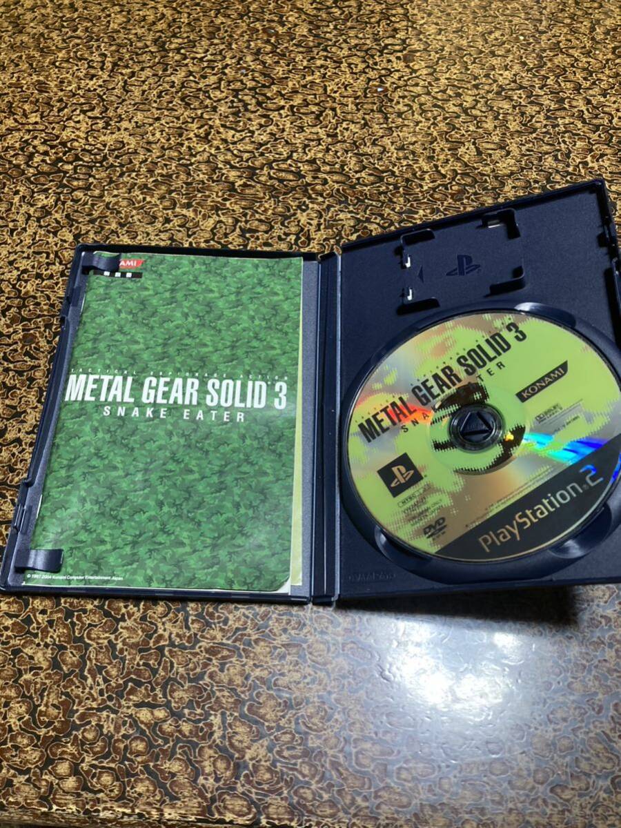 【PS1&PS2】　メタルギアソリッドシリーズ3作品_画像5