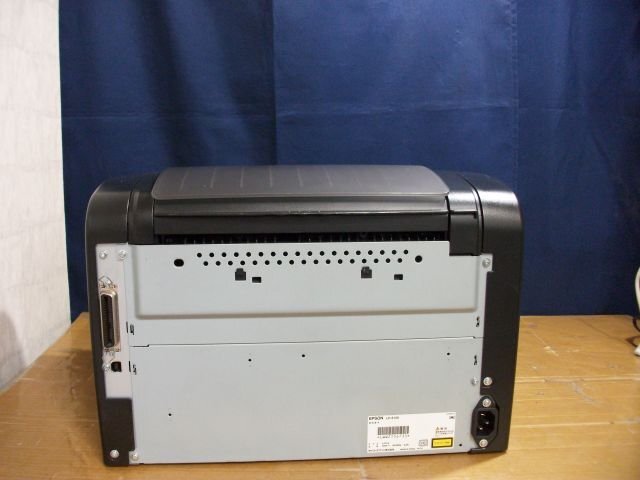 ●/中古レーザープリンタ【 EPSON LP-S100】/残量不明トナー/感光体ユニット付き/印字枚数5,482枚●_画像2