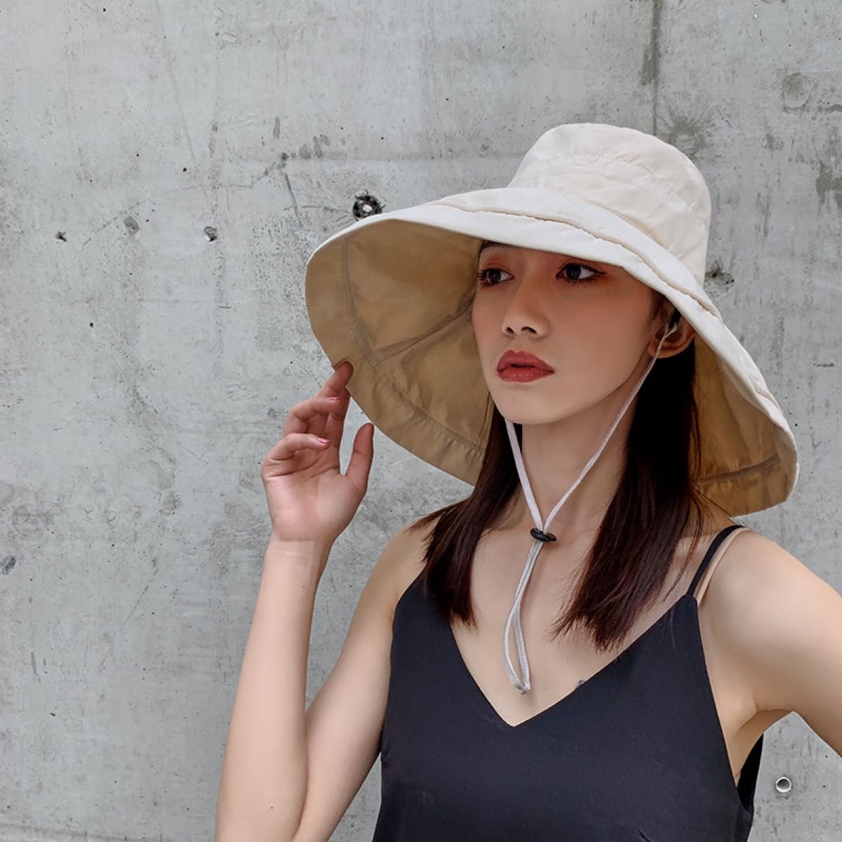 大人気バケットハット UVカット 帽子 つば広 日焼け対策 夏 紫外線対策  無地  バケハ シンプル