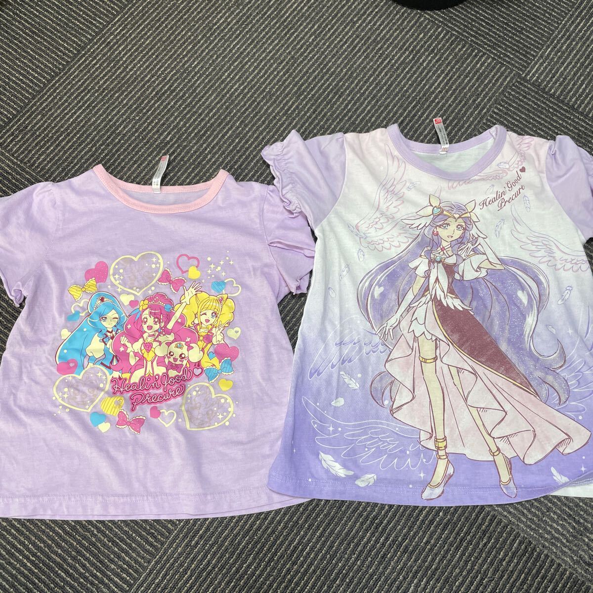 半袖Tシャツ パジャマ上　２枚　プリキュア 120 130_画像1