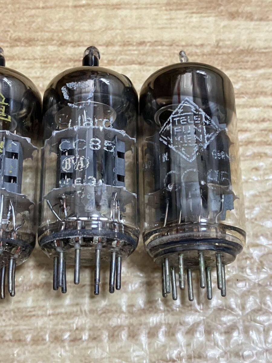 真空管 ECC85 Mullard TELEFUNKEN マークの画像3