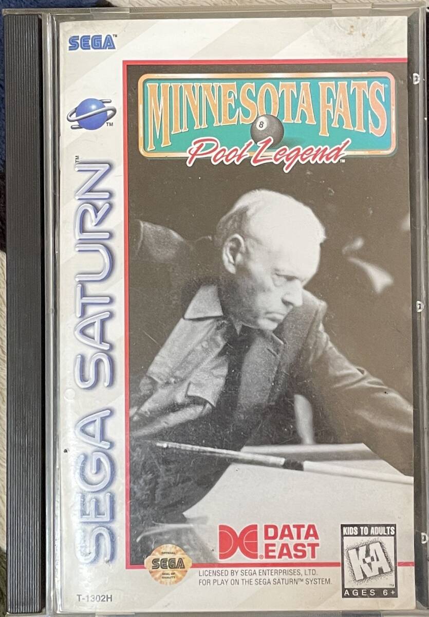 セガサターン 海外版MINNESOTA FATS Pool Legend セガサターン 海外版MINNESOTA FATS Pool Legend