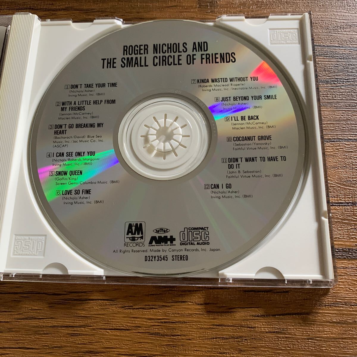 ロジャー・ニコルズ＆ザ・スモール・サークル・オブ・フレンズ Roger Nichols & The Small Circle Of Friendsの画像3