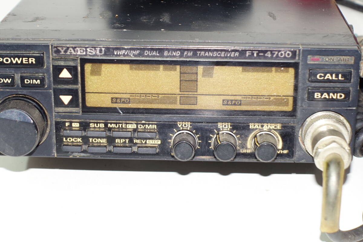 YAESU FT-4700 VHF/UHF デュアルバンドFMトランシーバー　八重洲_画像3