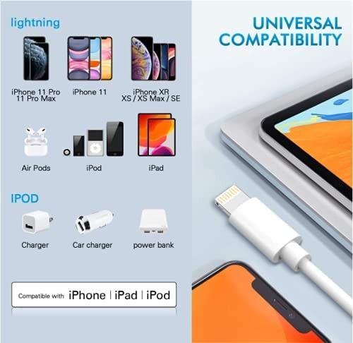 2m3本セット】iPhone急速充電ケーブル USB―lighting