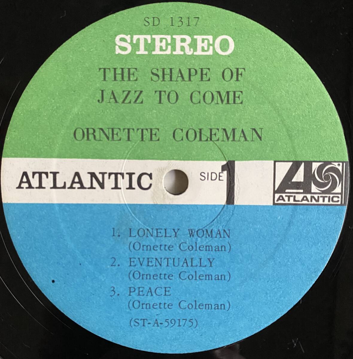 US盤 コーティングジャケット ORNETTE COLEMAN / The Shape Of Jazz To Comeの画像5