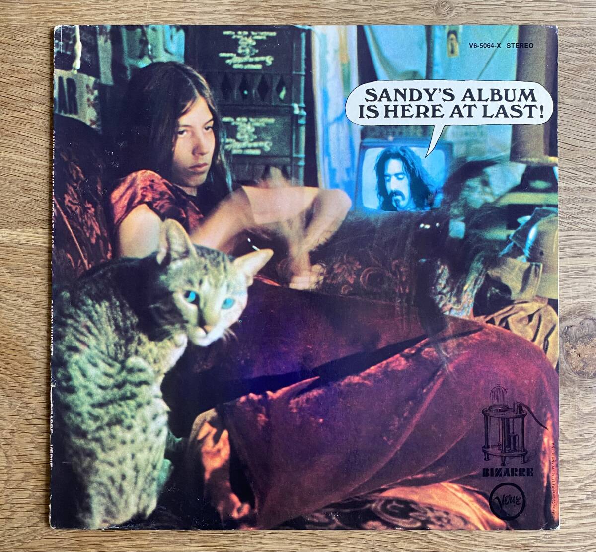 USオリジナル盤 SANDY HURVITZ / Sandy’s Album Is Here At Last BIZARRE FRANK ZAPPA VERVEの画像1