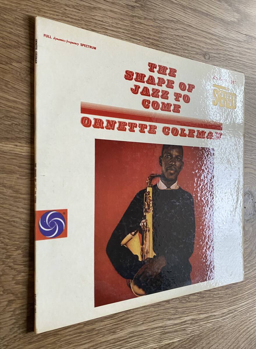 US盤 コーティングジャケット ORNETTE COLEMAN / The Shape Of Jazz To Comeの画像2