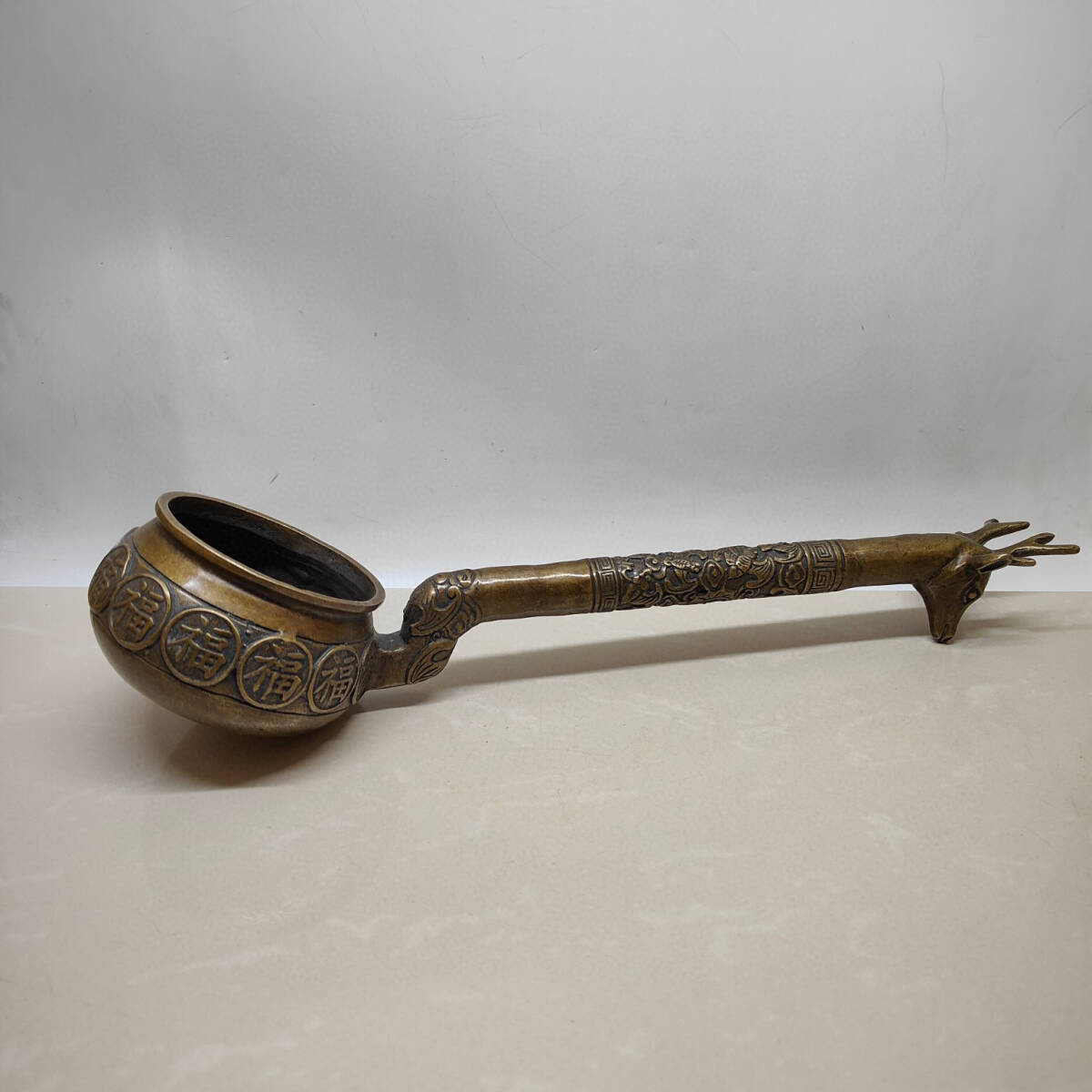 真言宗 金剛杵 独鈷杵 仏具 銅製 磨き仕上げ 長さ22cm 工芸品 真言宗 金剛杵 独鈷杵 仏具 銅製 磨き仕上げ 長さ22cm 工芸品