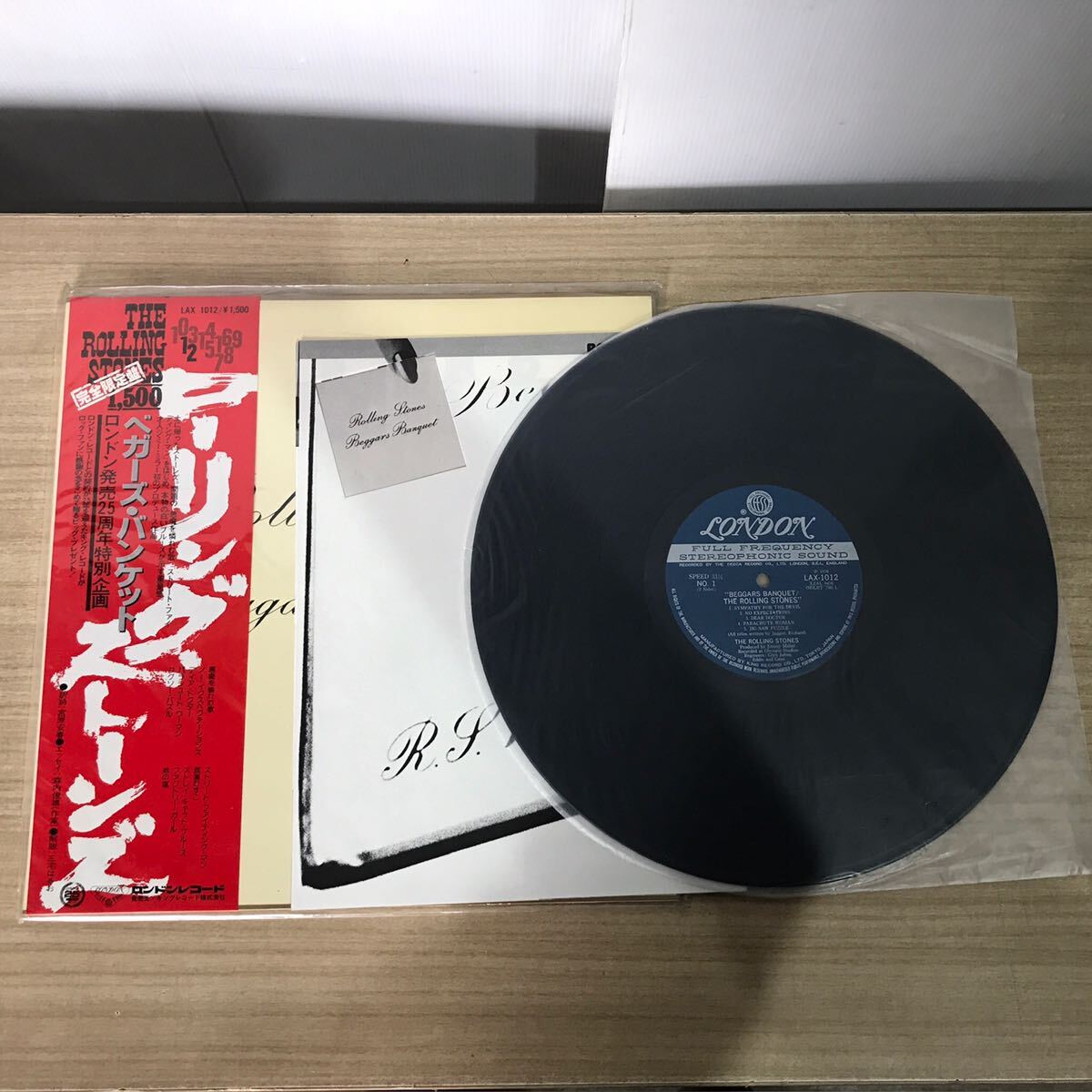 248 F【中古】ローリングストーンズ レコードの画像2