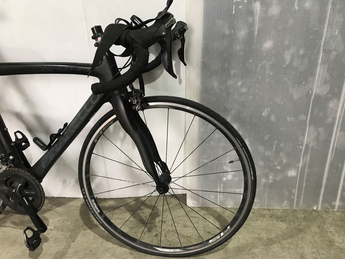 280 H【中古】PINARELLO ピナレロ RAZHA T600 ロードバイク マットブラック T600_画像3