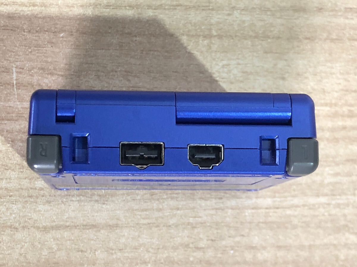 328 O[ Junk ] Nintendo Game Boy Advance SP azulite blue AGS-001