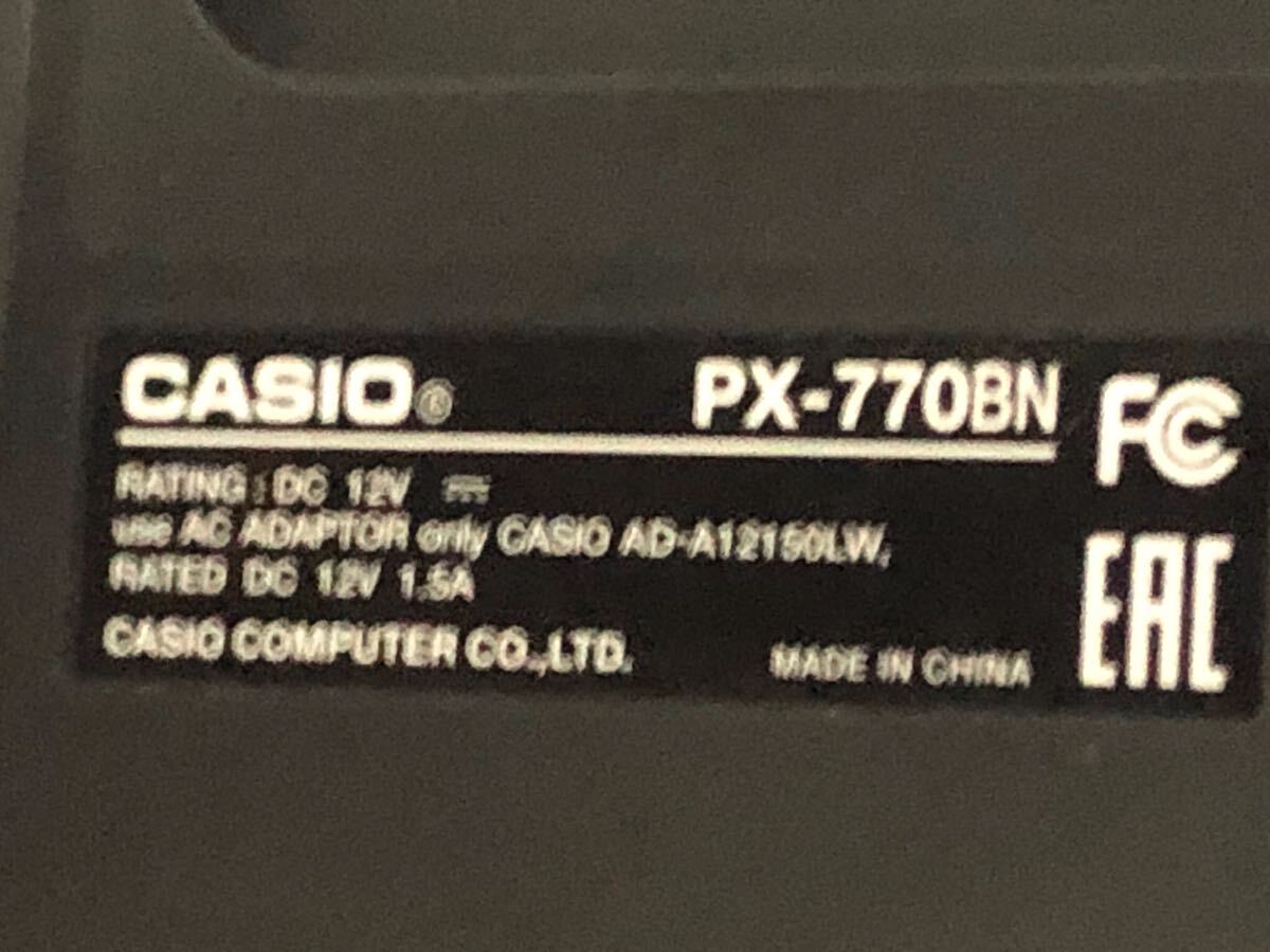 342 H[ б/у ]CASIO электронное пианино Privia 2020 год производства PX-770