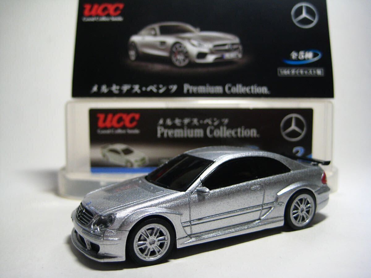 UCC 1/64 メルセデス・ベンツ 5台セット AMG 300 SL 190E CLK SLS GT 缶コーヒー おまけ 京商_画像4