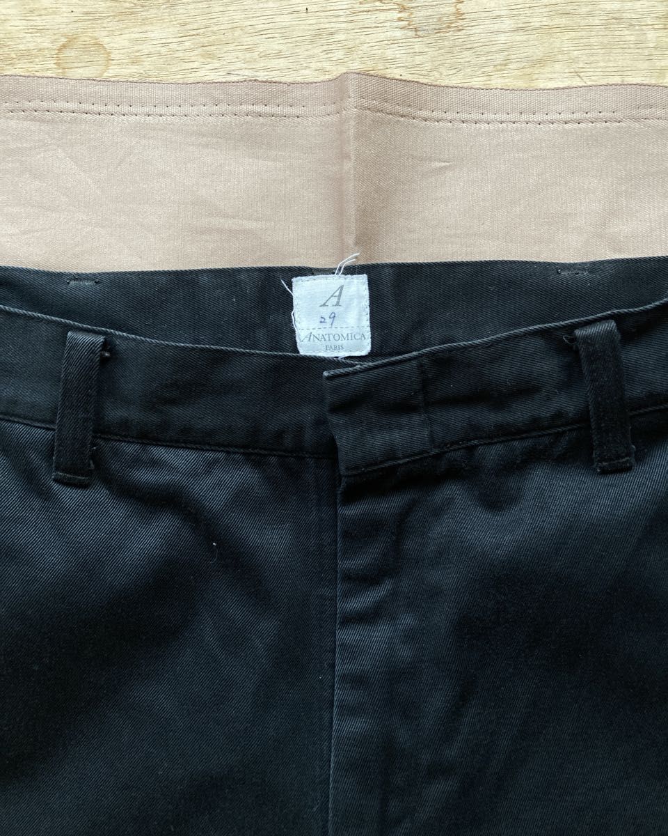 Anatomica trim fit pants コットンツイル アナトミカ