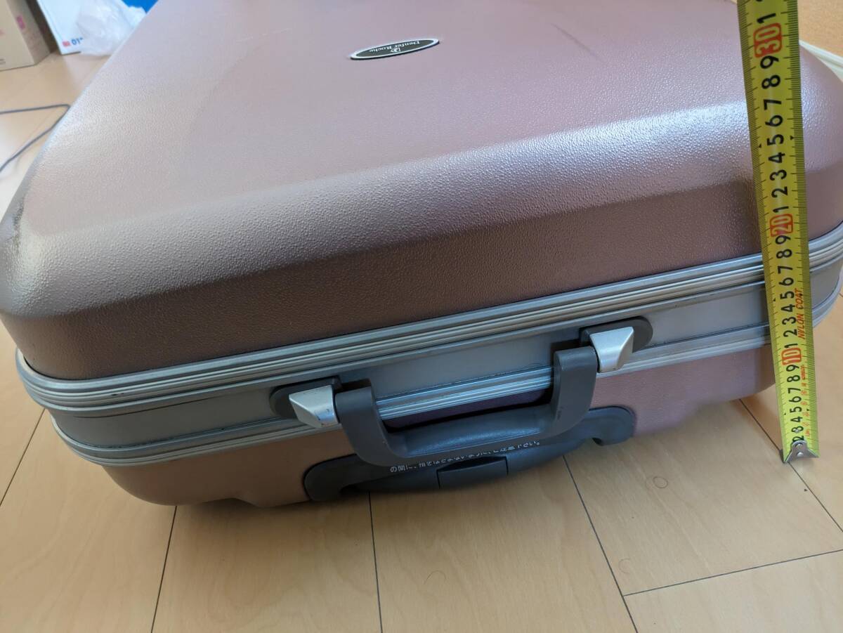 スーツケース　大型　使用回数少　専用ハンガー2本　内部程度良　Denfer Roche_画像3