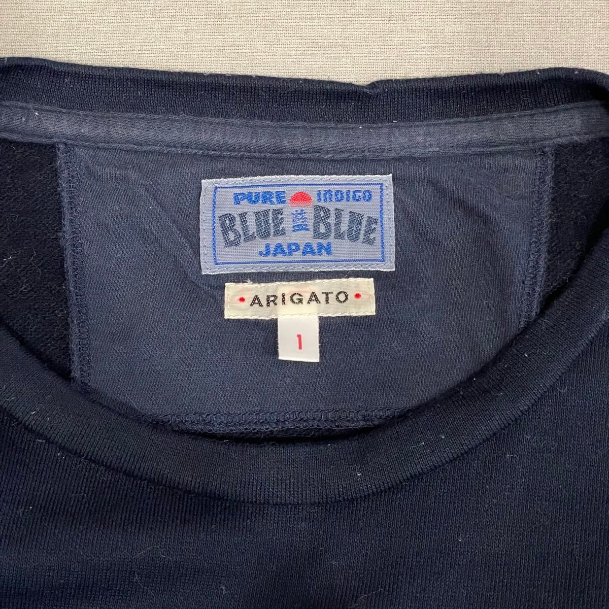 BLUE BLUE インディゴ Tシャツ ハリウッドランチマーケット sサイズ