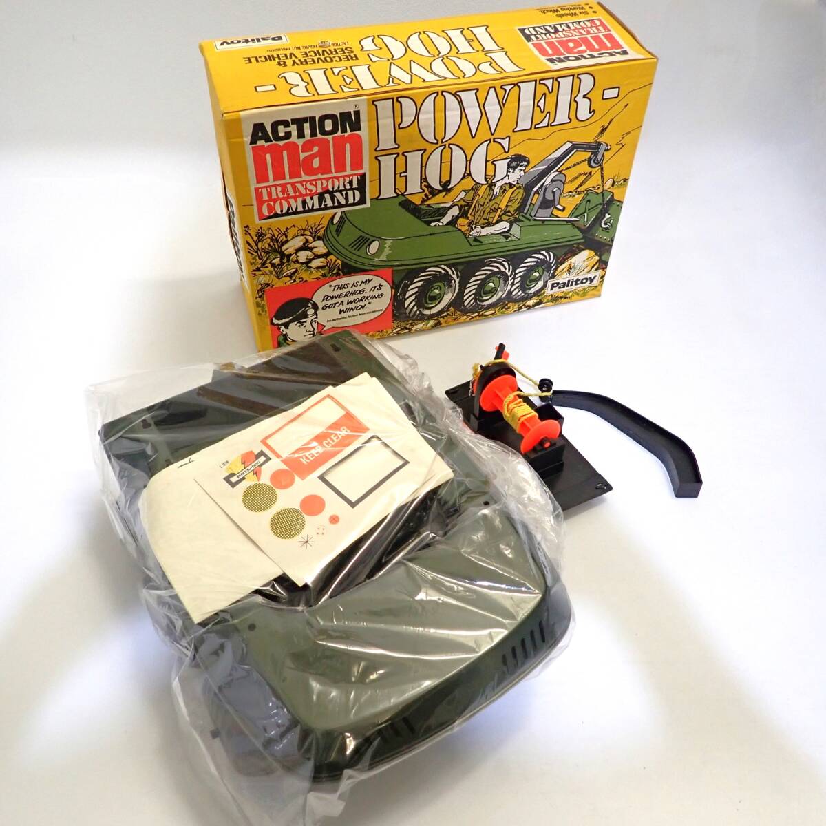 ACTION MAN action * man POWER-HOG power * ho g1/6 military figure Palitoy war . land . vessel present condition goods YE156