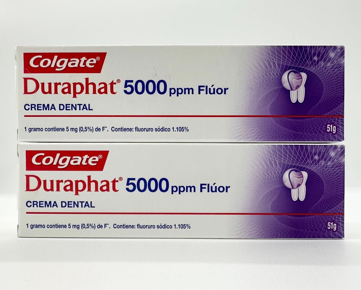 2本 コルゲート  Duraphat 5000 ppm フッ素 コルゲート 新品未開封 匿名配送