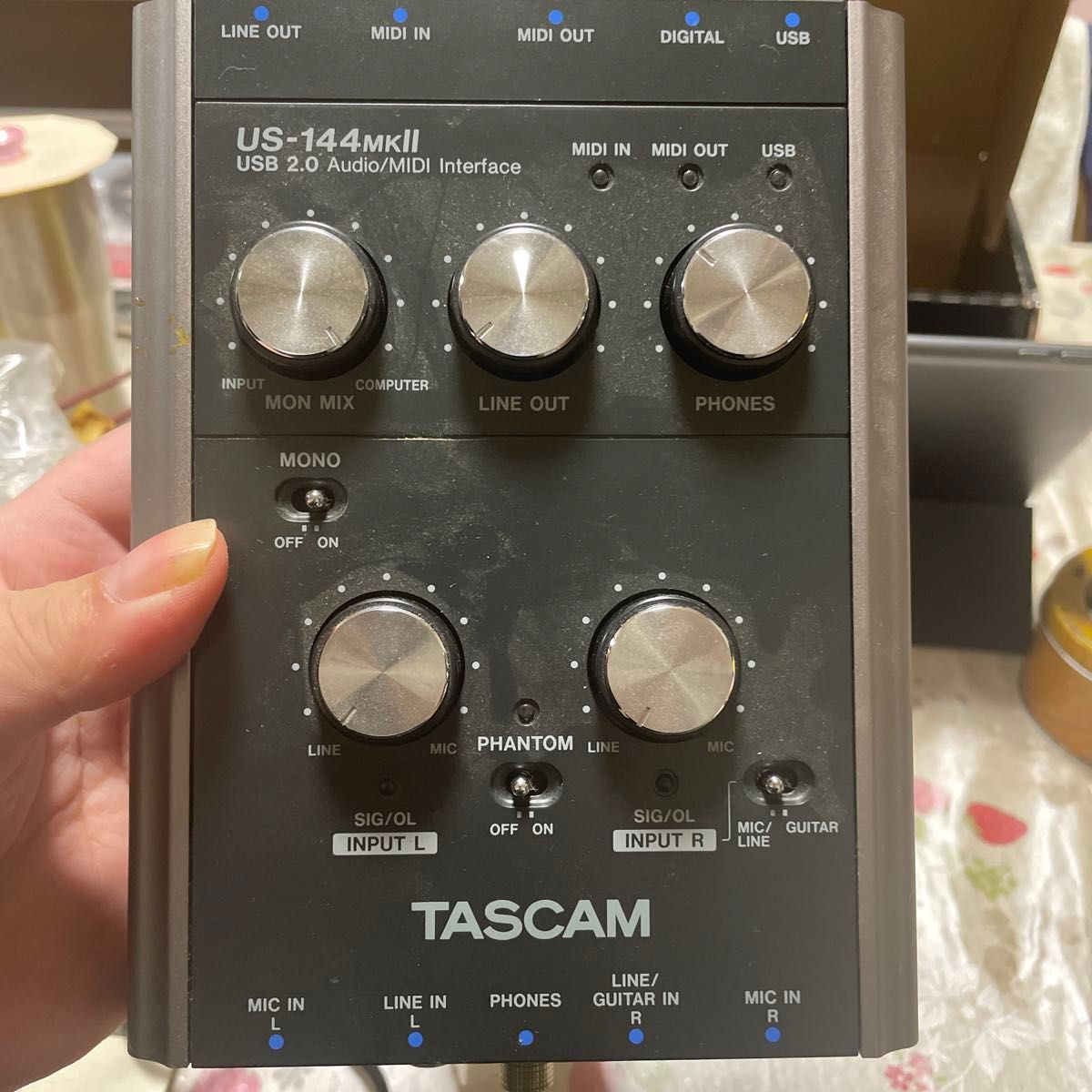 (中古品)TASCAM オーディオインターフェース US-144MK2