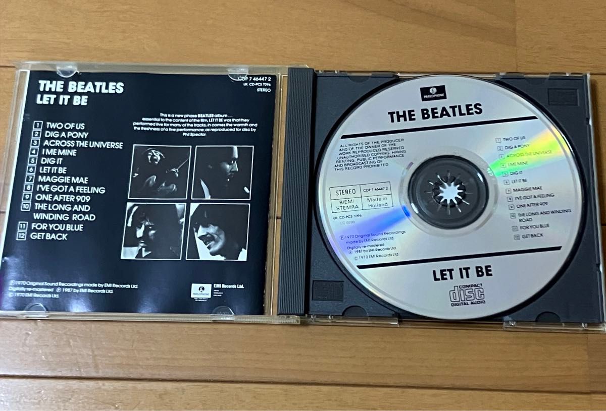 ビートルズ　THE BEATLES 『LET IT BE』