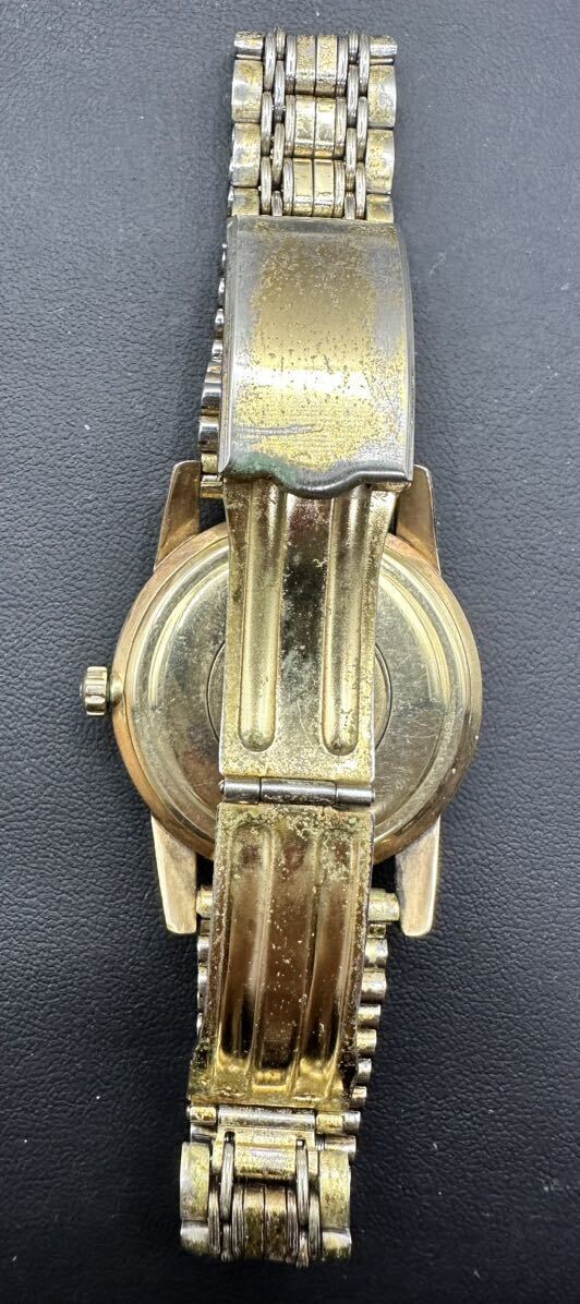  King Seiko wristwatch Seiko hand winding operation goods Gold 